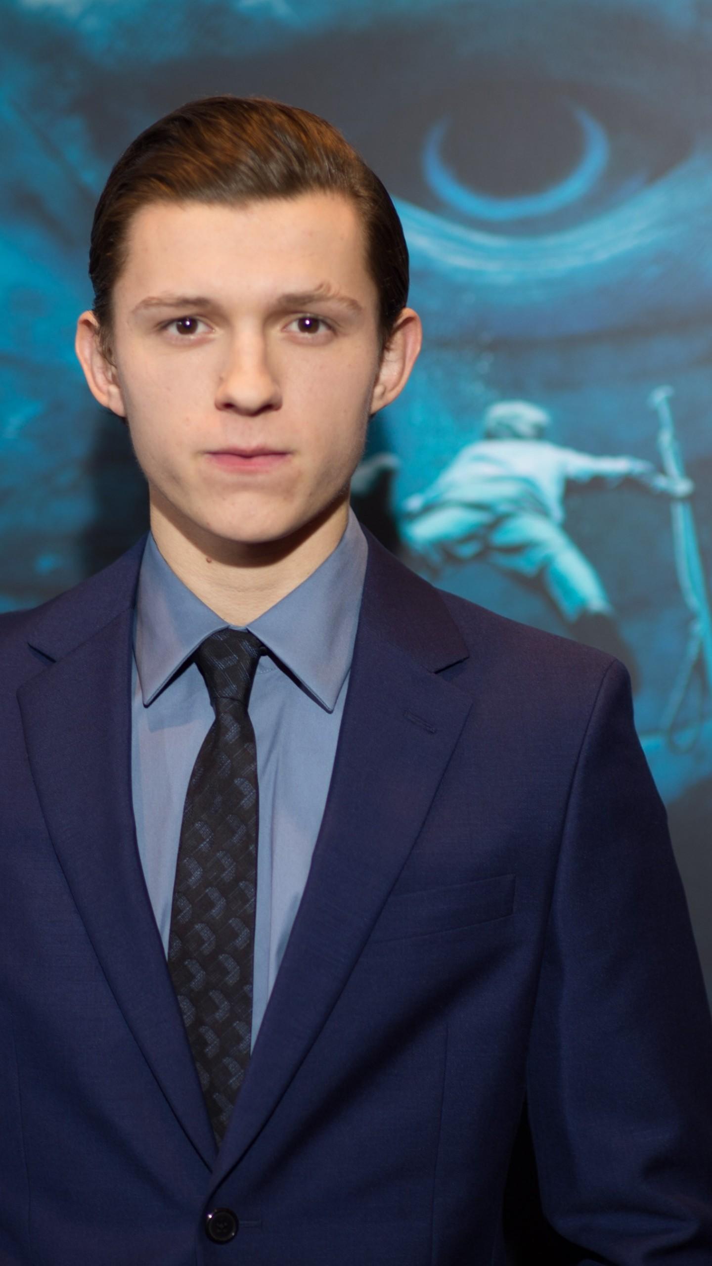 1440x2560 Wallpaper Tom Holland, 4k, photo, Celebrities