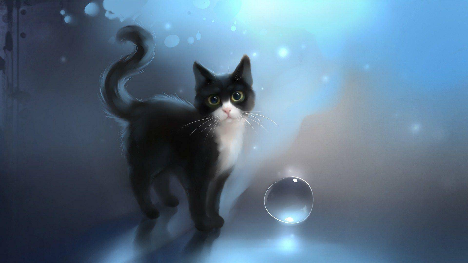 1920x1080 Милые аниме коты wallpaper 46pcs [DOWNLOAD FREE]