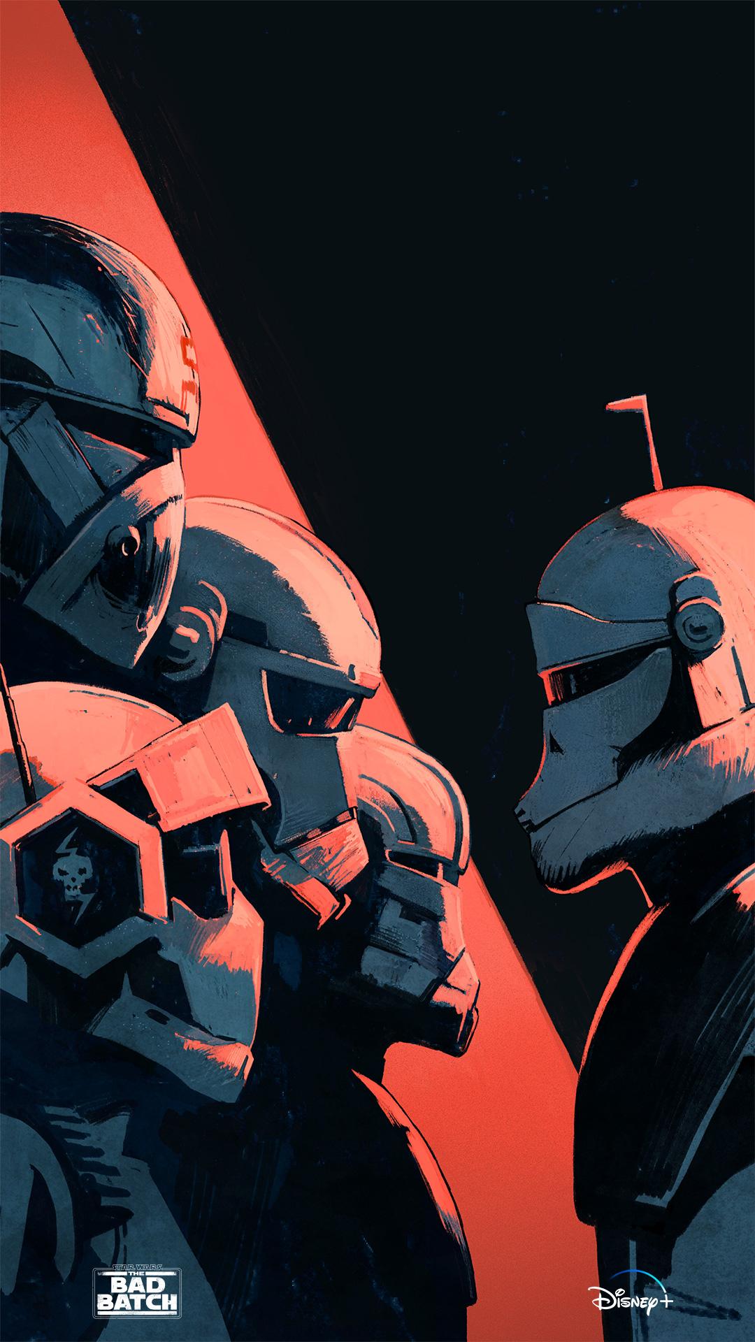 1080x1920 The Bad Batch' Mobile Device Wallpaper Collection. All Things Omega