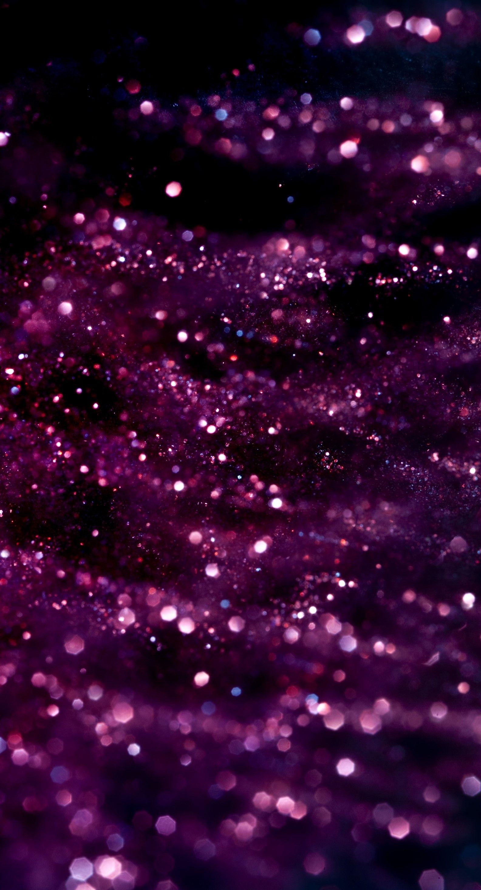1584x2928 Glitter. Black Pink Glitter Wallpaper Download