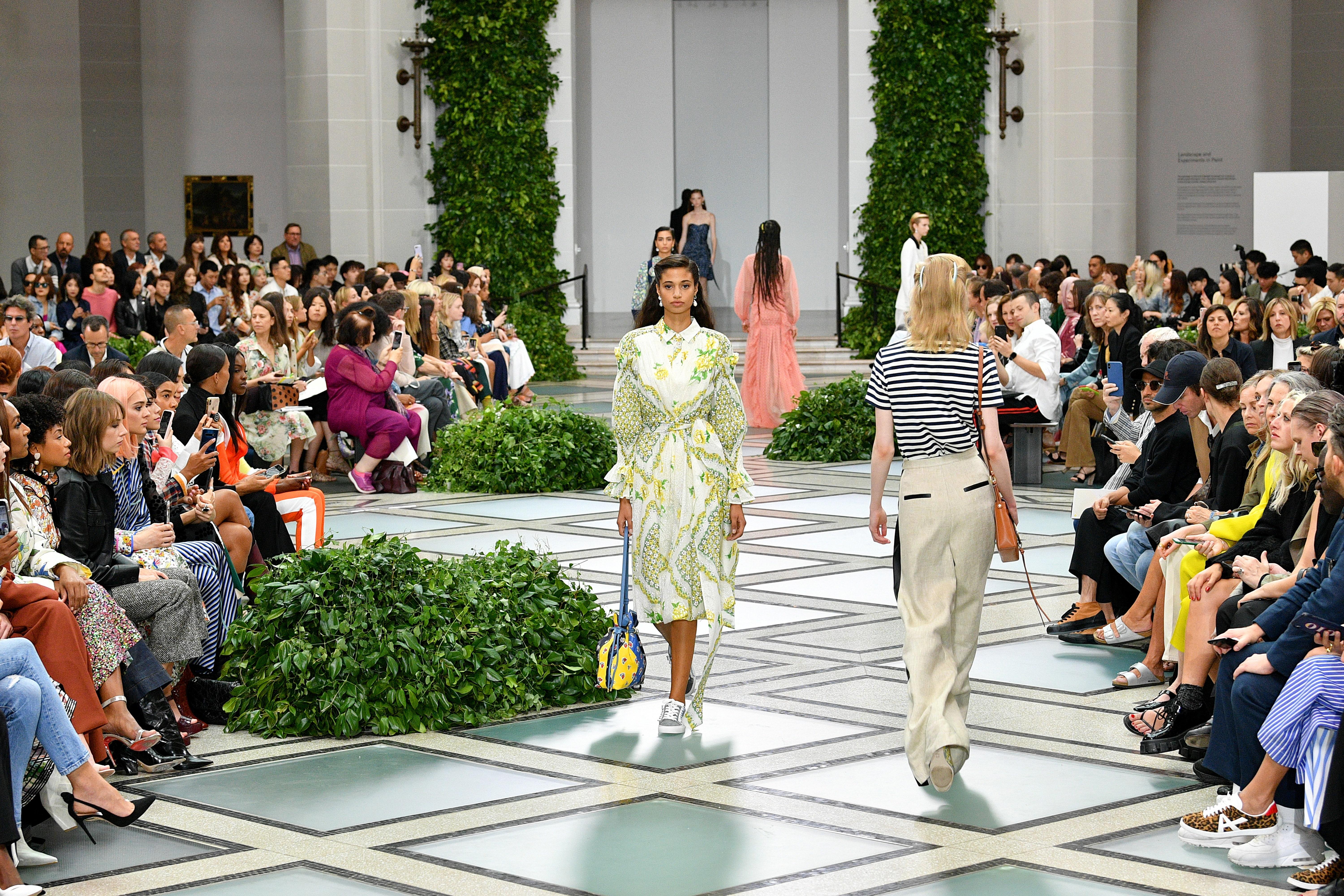 6000x4000 Architecturally Inspired Runway Set Designs From New York Fashion Week