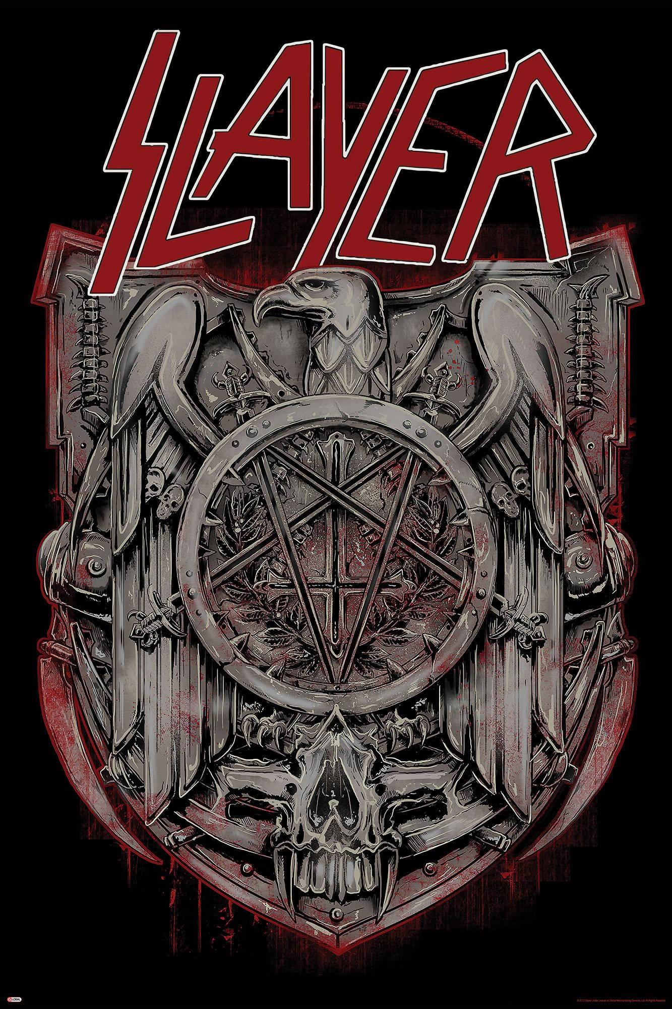 Slayer Band Logo Wallpapers - Top Free Slayer Band Logo Backgrounds ...