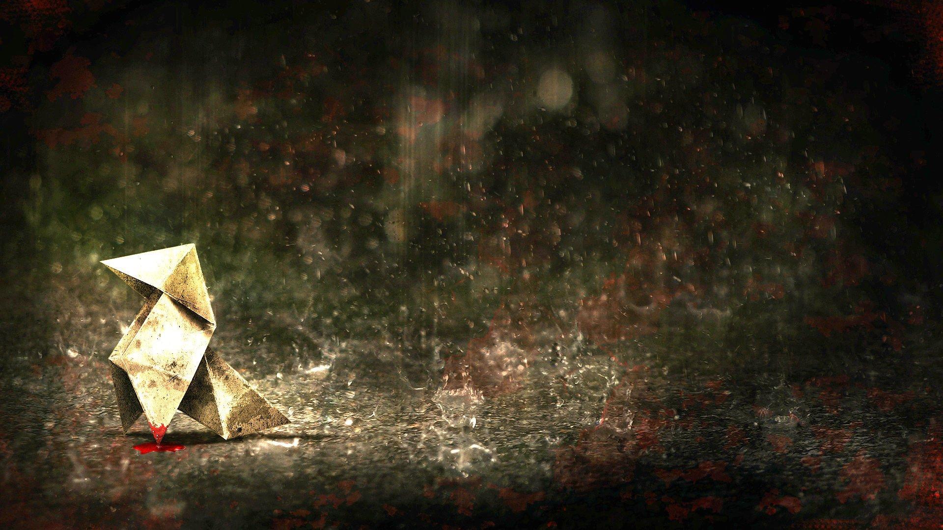 1920x1080 HEAVY RAIN drama action adventure noir thriller cinematic violence orgami wallpaperx1080