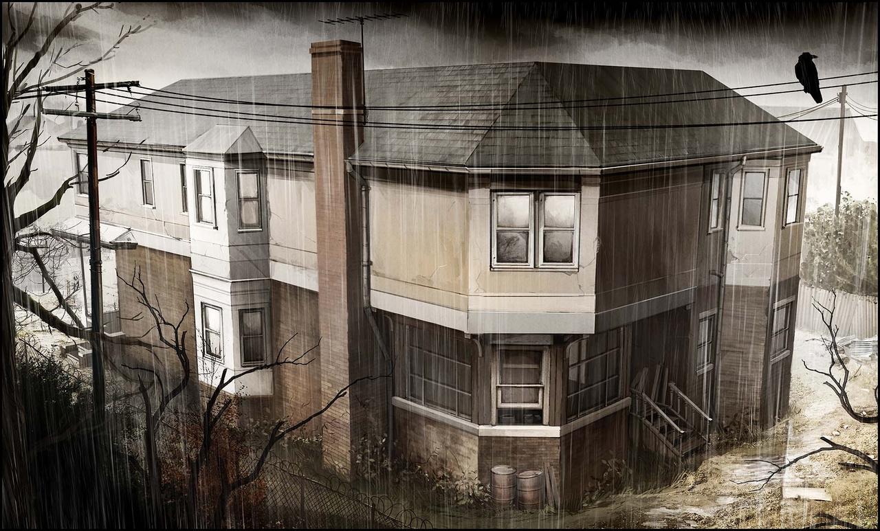 1280x773 Heavy Rain Mansion Wallpaper Concept Art