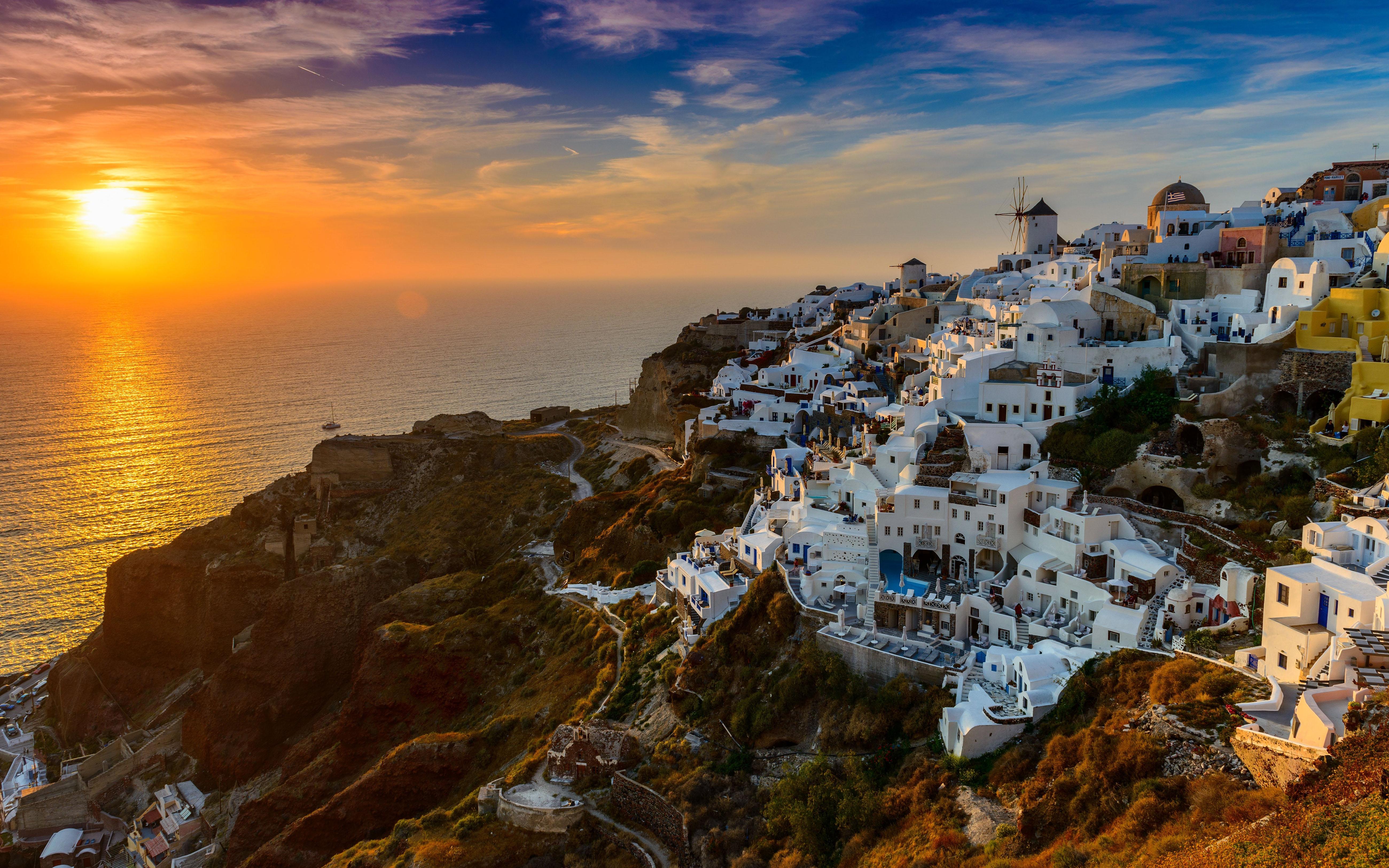 5200x3250 Greece Wallpaper