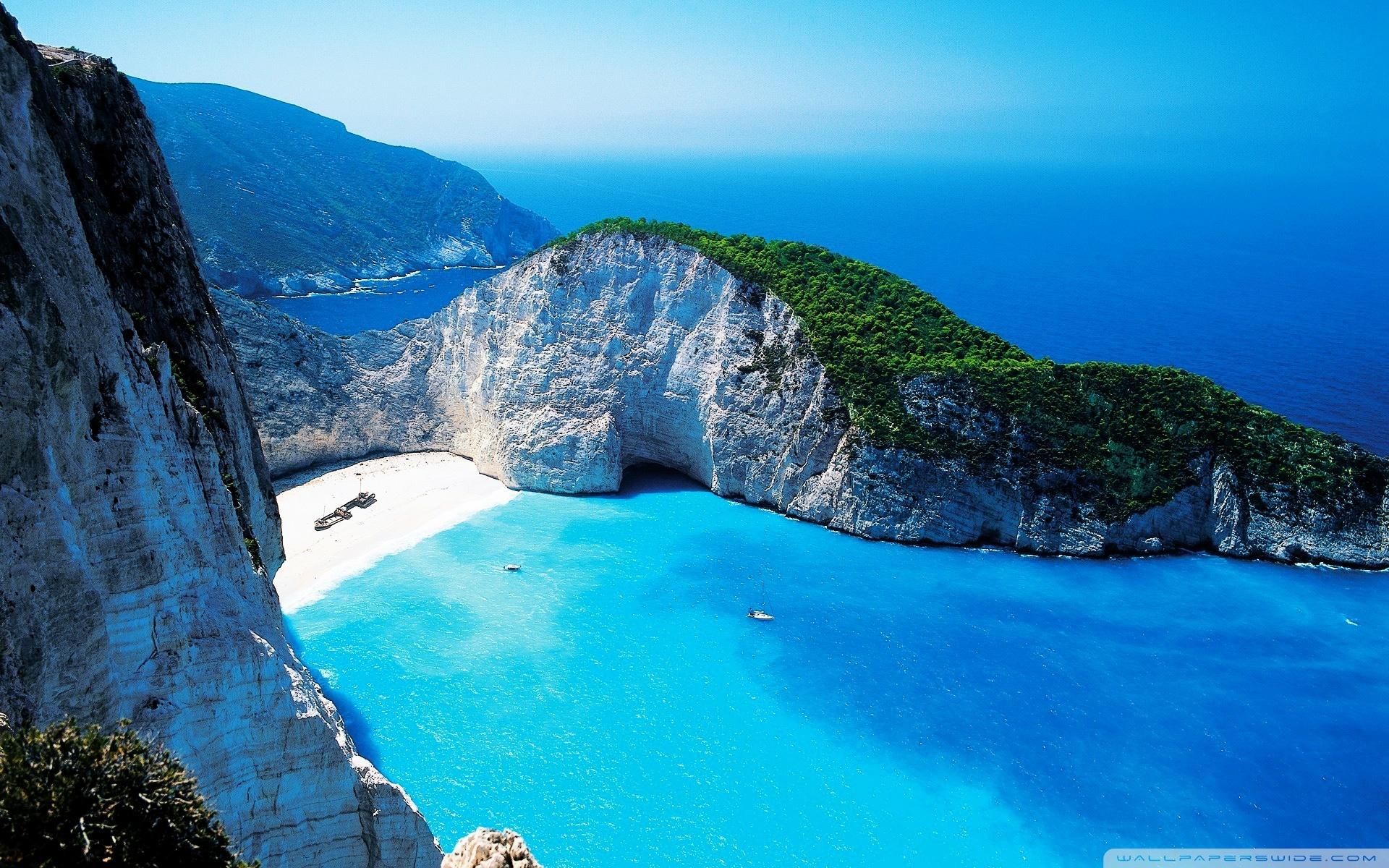 1920x1200 Navagio Bay, Greece Ultra HD Desktop Background Wallpaper for 4K UHD TV : Tablet