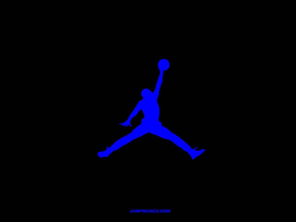 1024x768 Blue Jordan Wallpaper