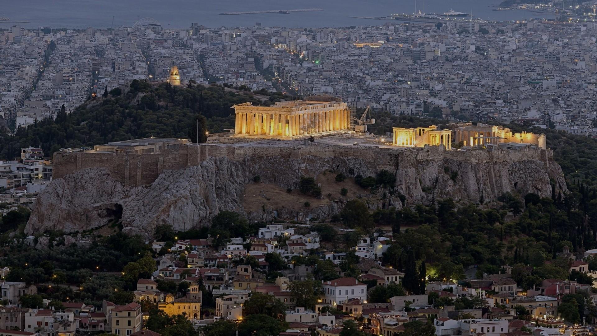 1920x1080 Acropolis Of Athens Panorama Wallpaper Data Src