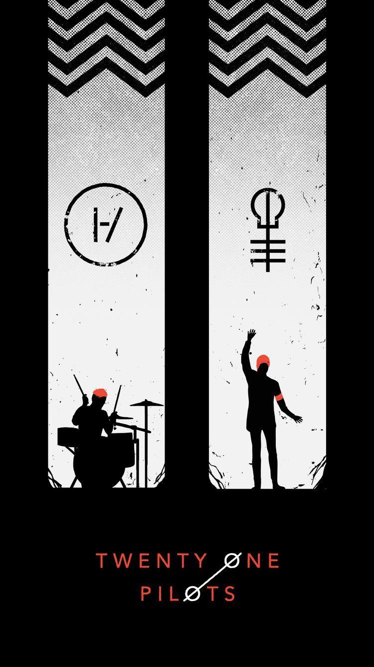 750x1335 Resultado de imagen para twenty one pilots iphone wallpaper. emo