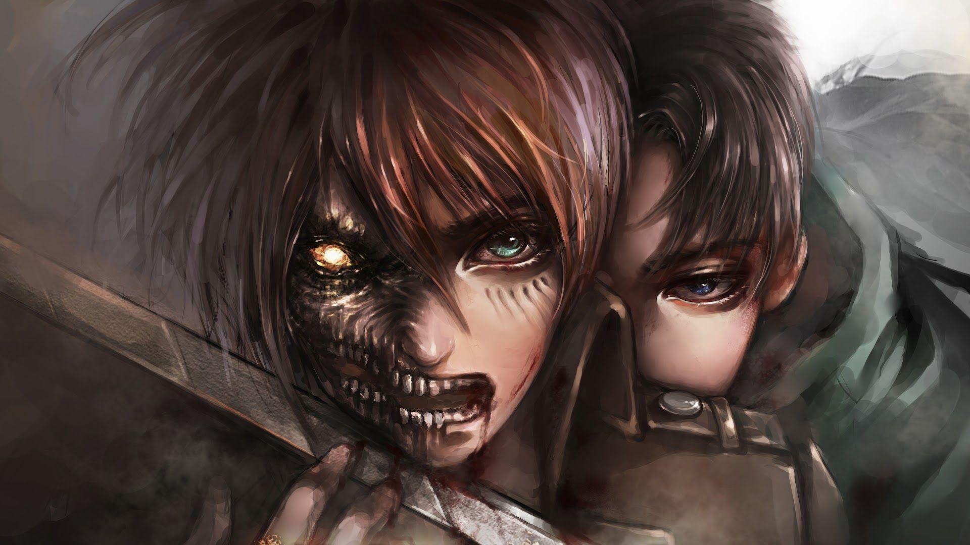 1920x1080 Best Attack on Titan Wallpaper [ Desktop + Phone ]