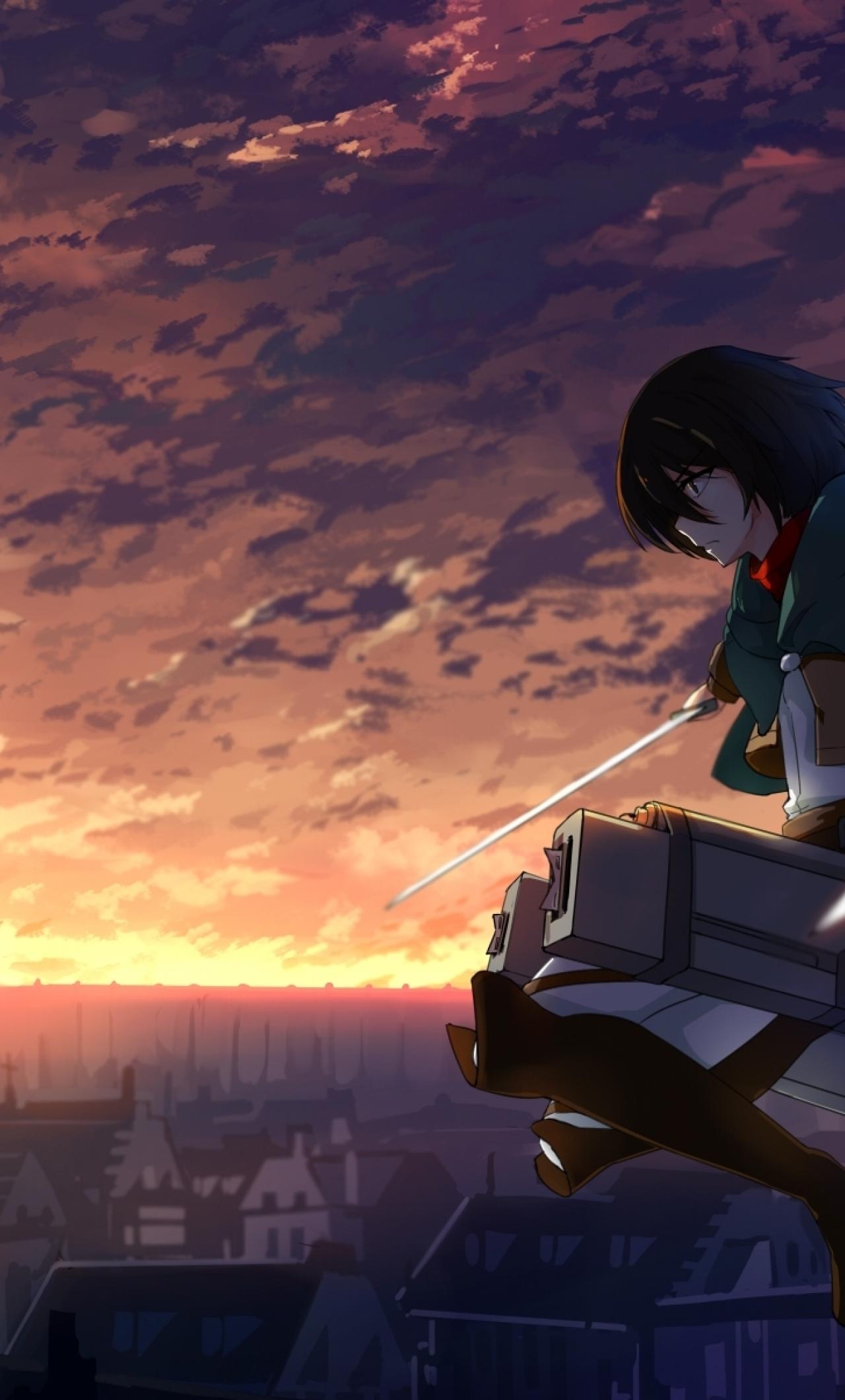 1280x2120 anime, shingeki no kyojin, mikasa ackerman iPhone 6 plus Wallpaper, HD Anime 4K Wallpaper, Image, Photo and Background