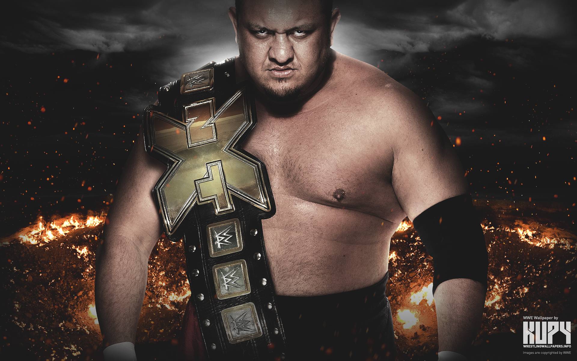 1920x1200 NEW Samoa Joe NXT Champion wallpaper! Wrestling Wallpaper