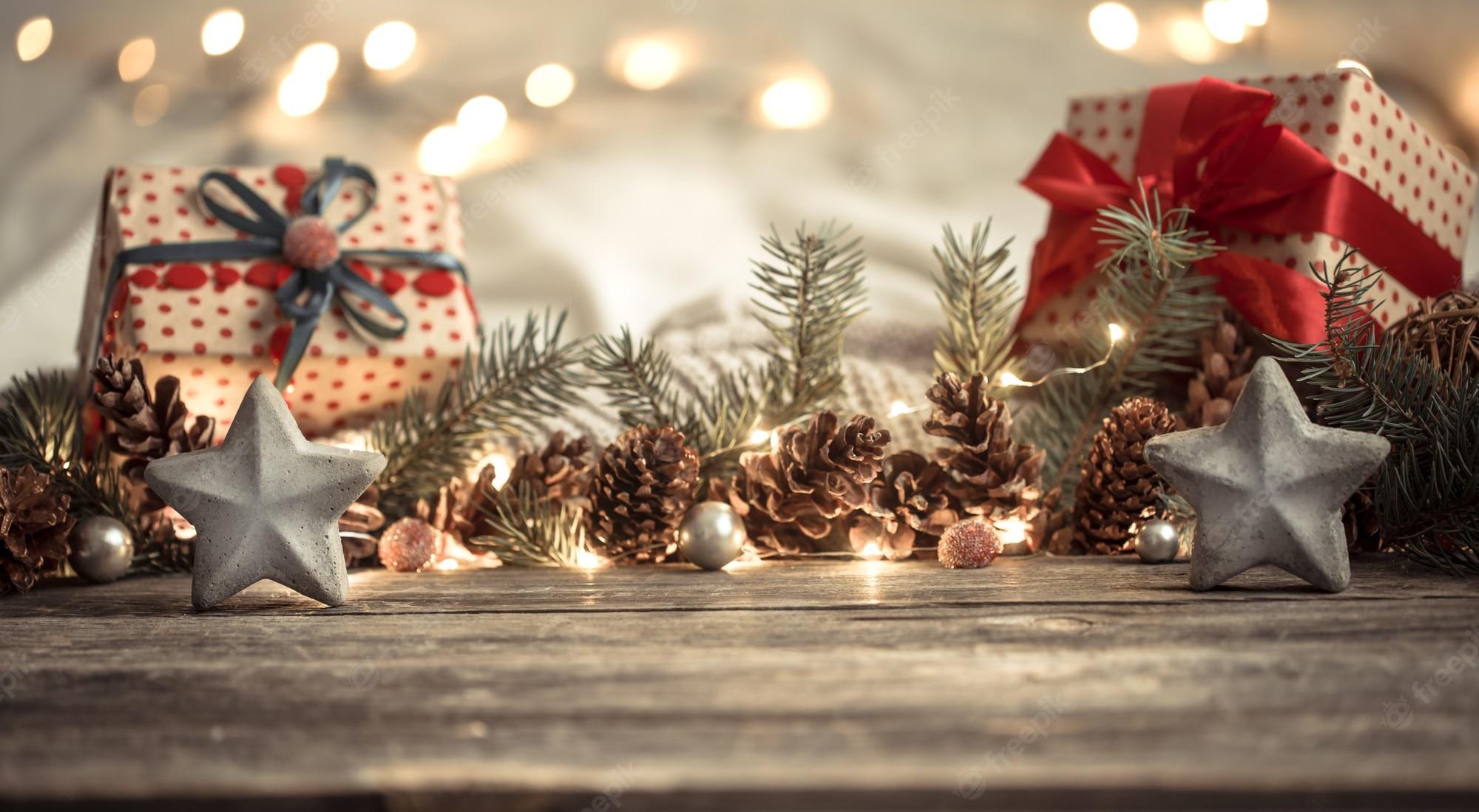 2000x1099 Christmas decoration Image. Free Vectors, & PSD