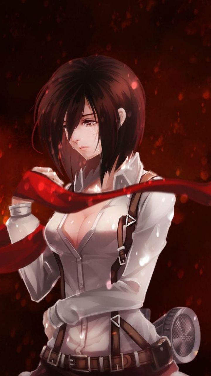 720x1280 Mobile 4k Mikasa Wallpaper