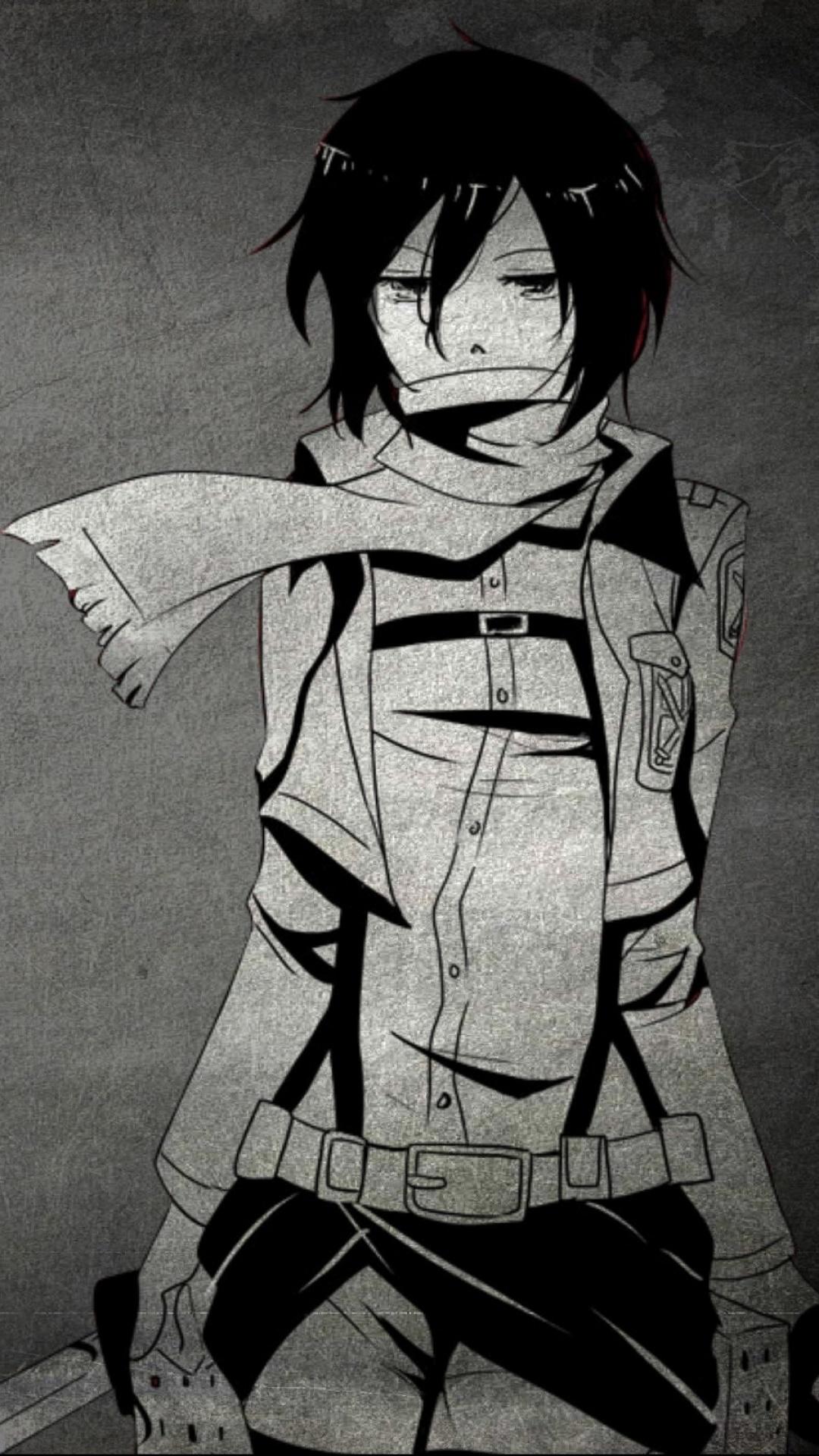 1080x1920 Wallpaper / Anime Attack On Titan Phone Wallpaper, Weapon, Mikasa Ackerman, Shingeki No Kyojin, 1080x1920 free download