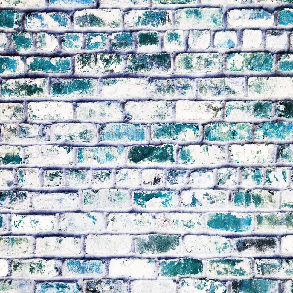 980x980 light blue colored wall brick Abstract grunge background with distressed aged texture and brush painting