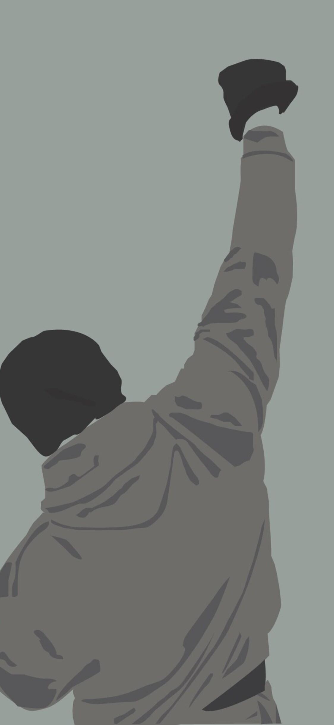 1125x2436 Rocky Balboa Artwork iPhone XS, iPhone iPhone X HD 4k Wallpaper, Image, Background, Photo and Picture