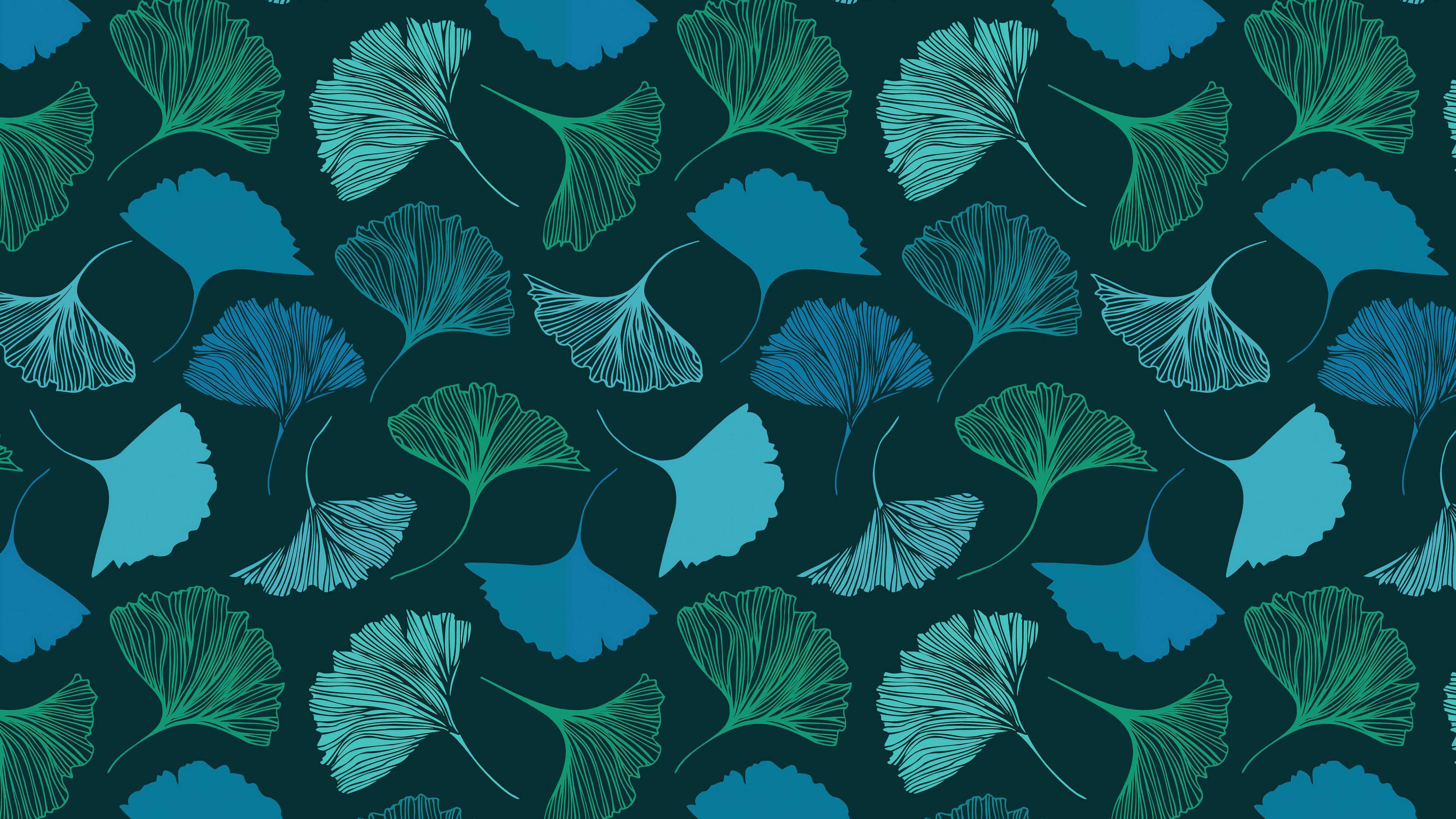 3584x2016 Pattern Plants Abstract 4k, HD Abstract, 4k Wallpaper, Image, Background, Photo and Picture