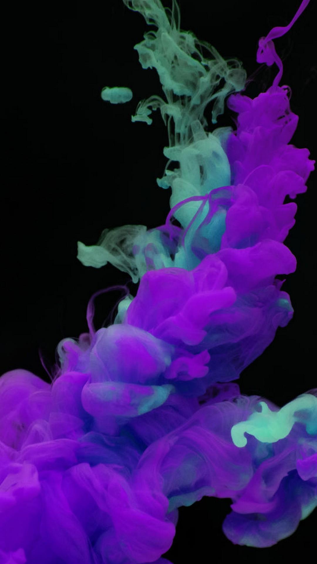 1080x1920 Purple And Teal Wallpaper
