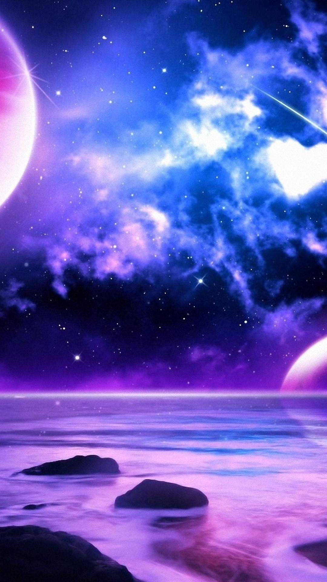 1080x1920 Cute Purple Wallpaper for Phones Phone Wallpaper HD