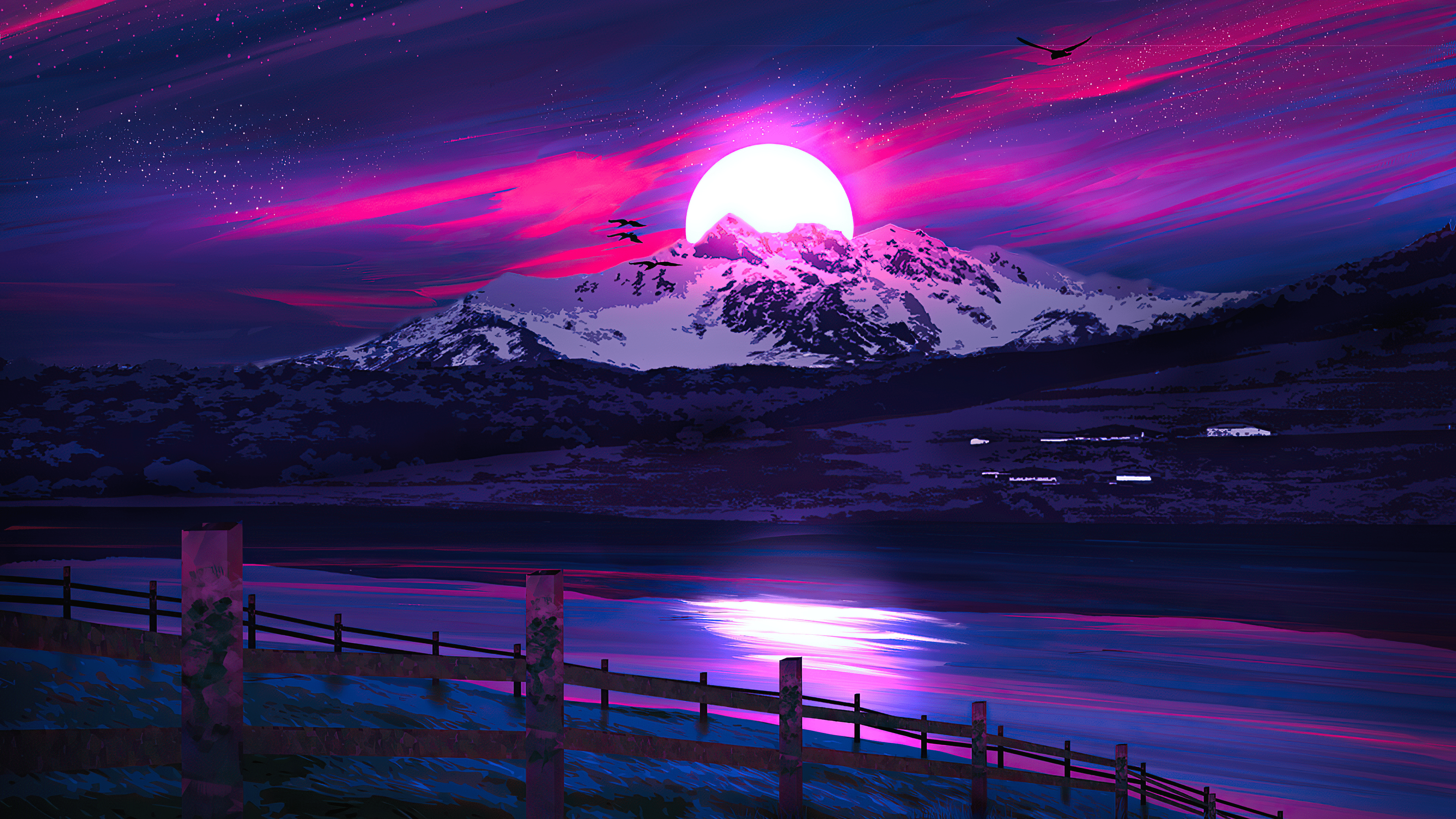 3840x2160 Purple Night [3840x2160]