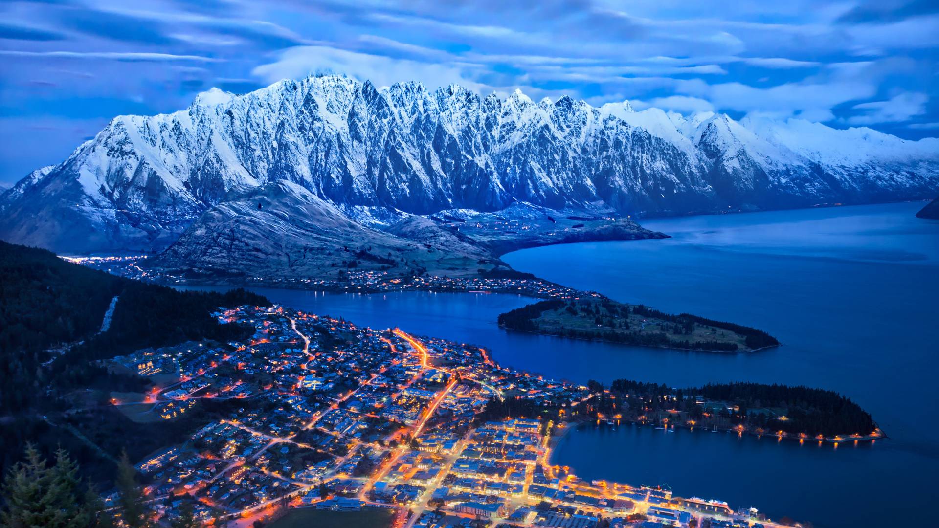 1920x1080 Queenstown New Zealand 1080P Laptop Full HD Wallpaper, HD City 4K Wallpaper, Image, Photo and Background
