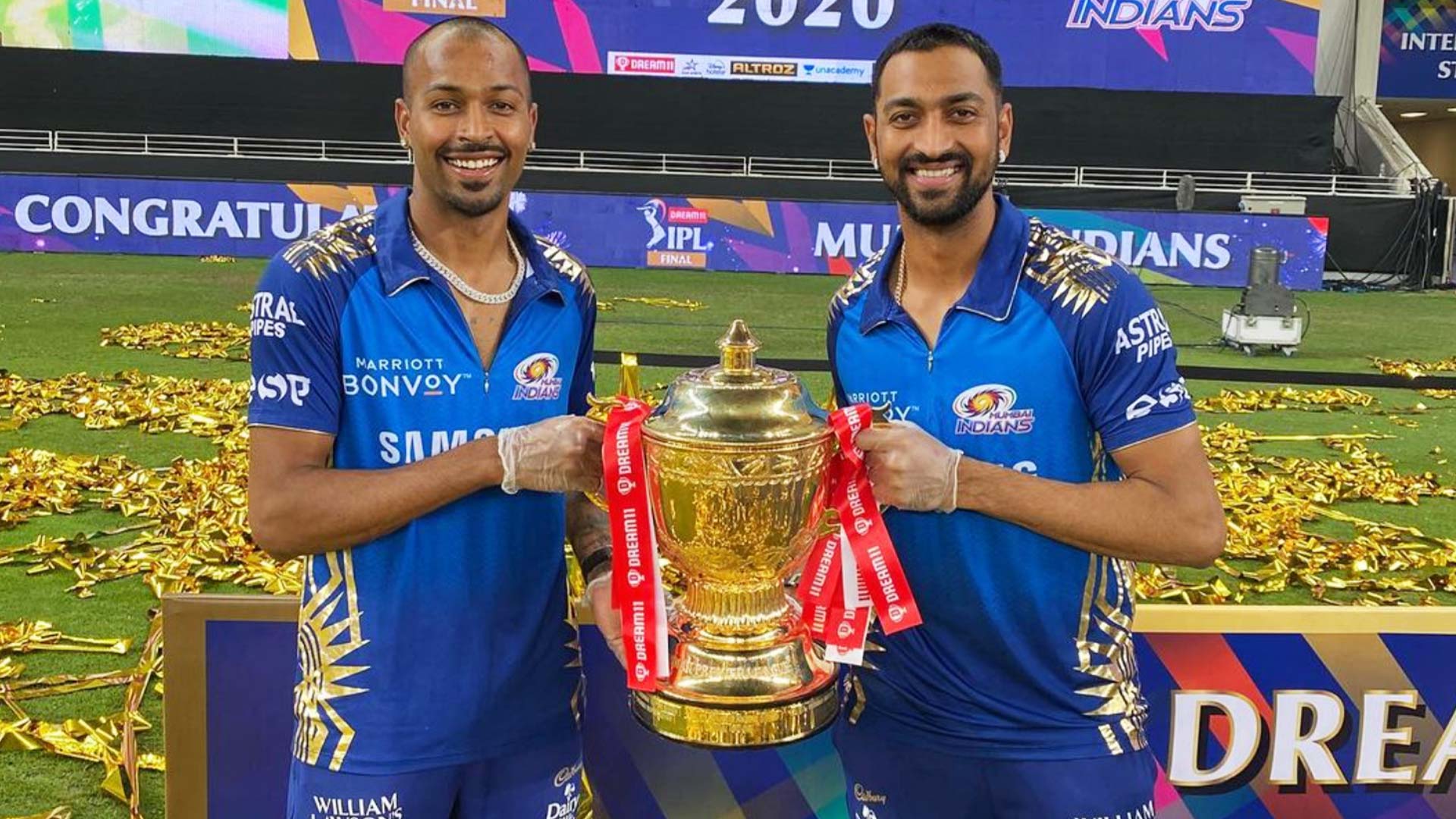 1920x1080 Hardik Pandya and Krunal Pandya, and 8 other sibling duos that have played in the IPL