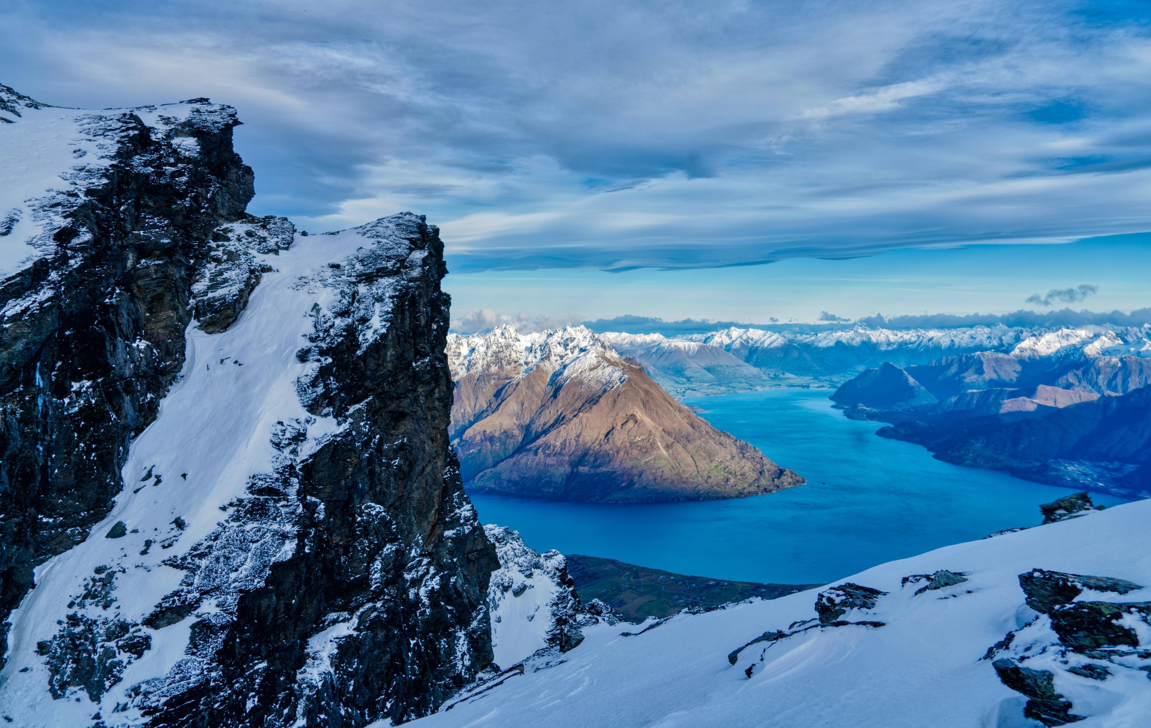 3748x2371 New Zealand Queenstown Mountain Range Lake 8k Wallpaper, HD Nature Wallpaper, 4k Wallpaper, Image, Background, Photos and Picture