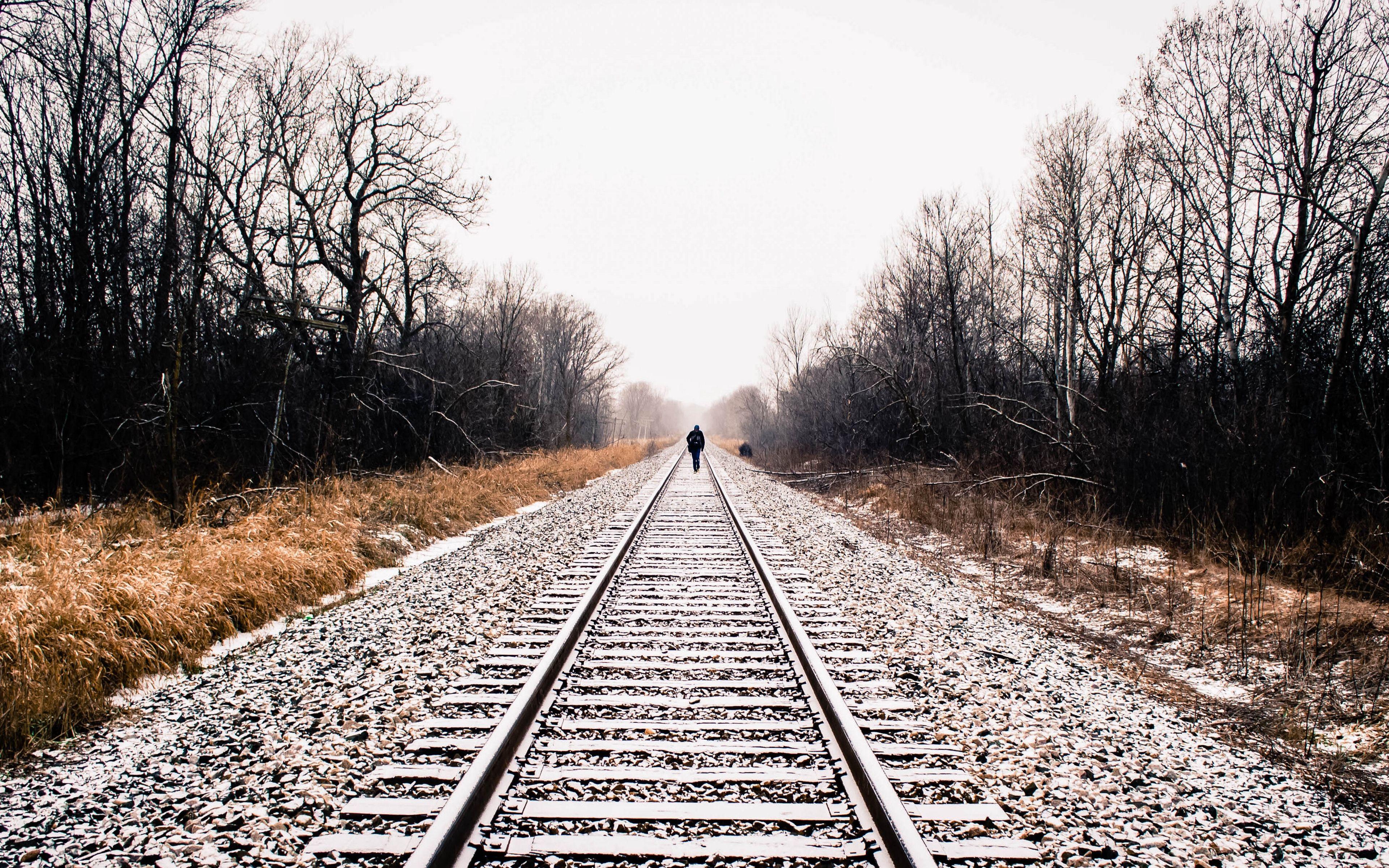 Train Tracks 4K Mobile Wallpapers Top Free Train Tracks 4K Mobile