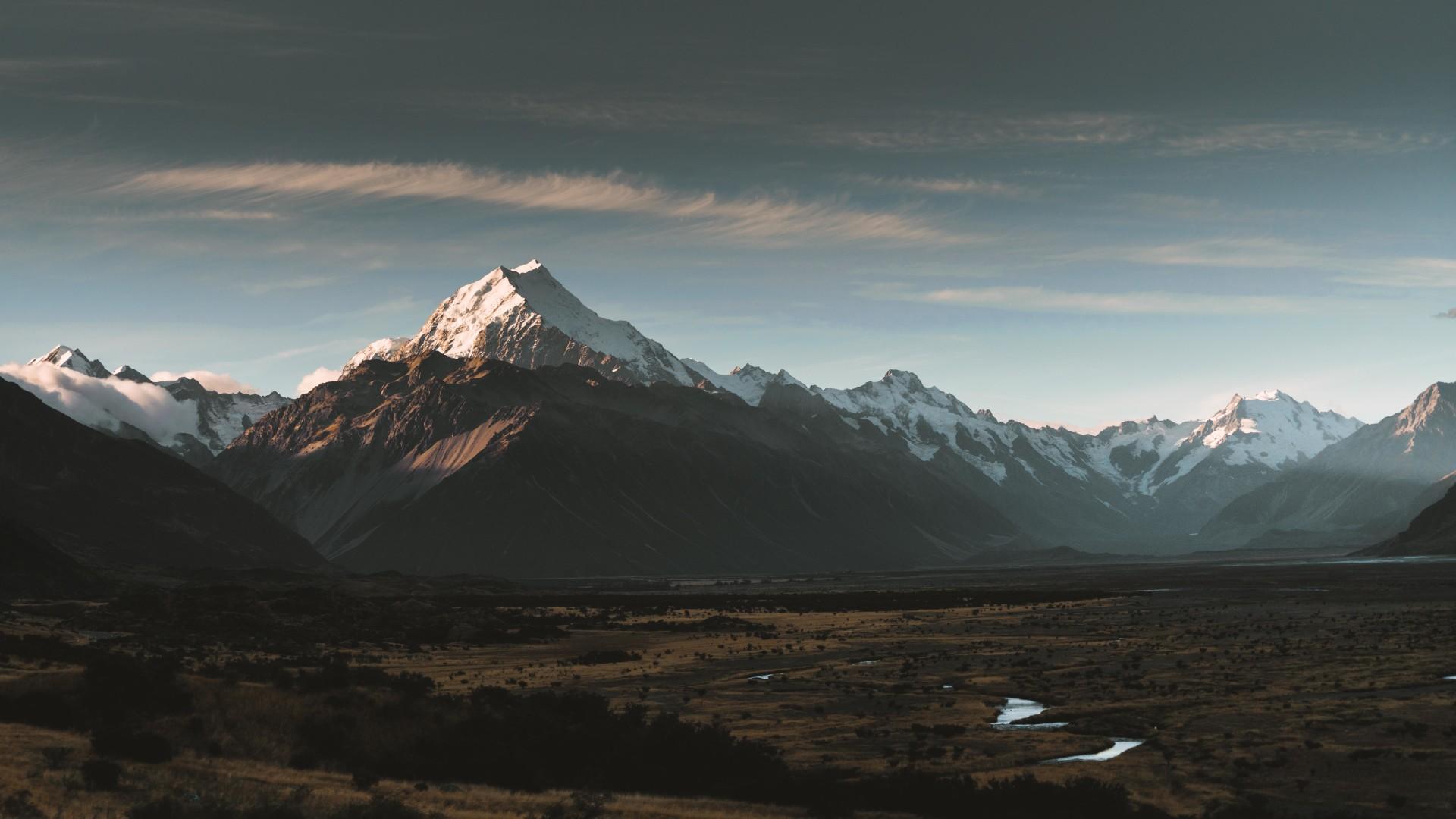 1920x1080 Aoraki Sunset, New Zealand