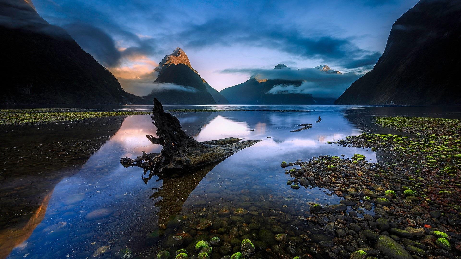 1920x1080 Milford Sound New Zealand Perfect Scenery HD Wallpaper