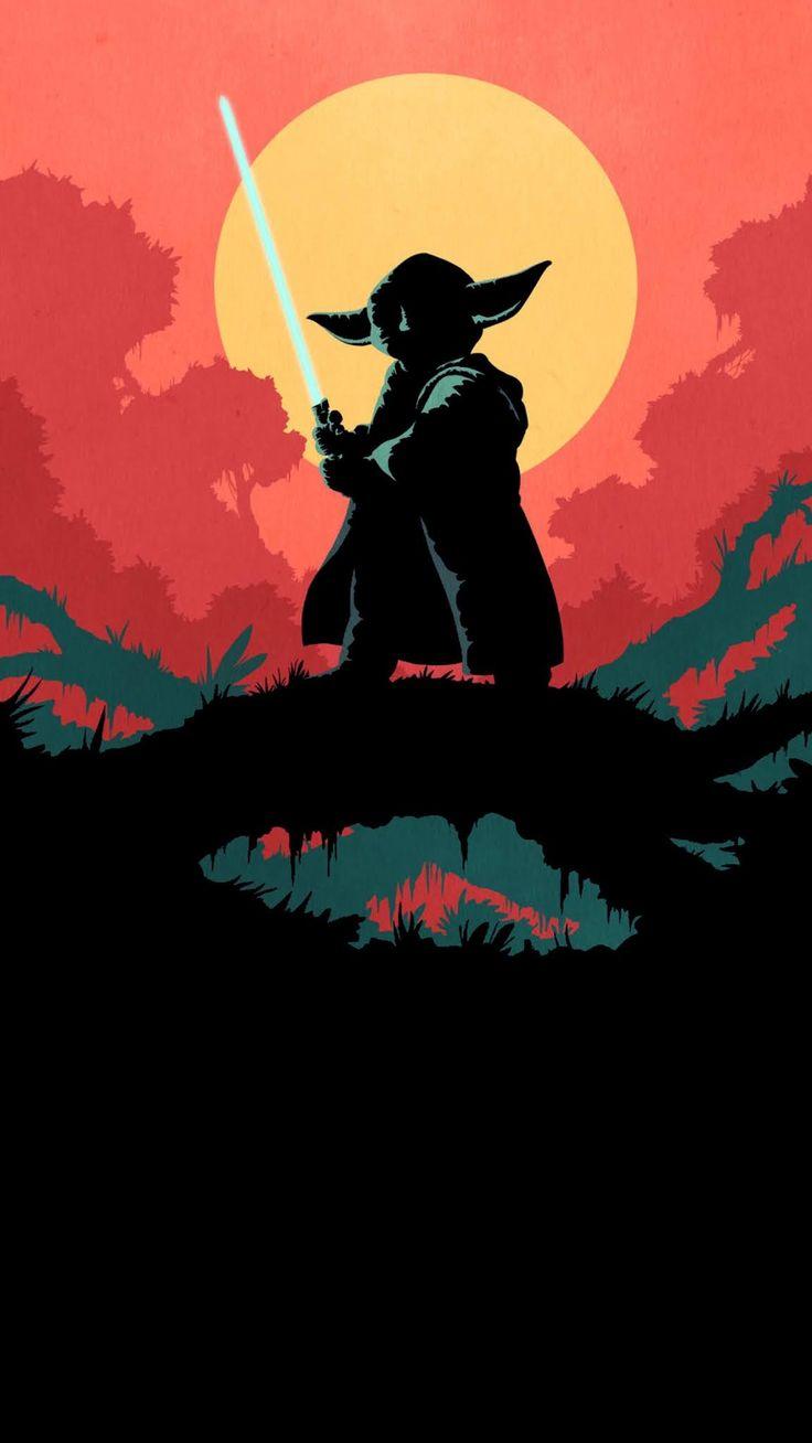 736x1308 STAR WARS YODA WALLPAPER AMOLED. HeroScreen Wallpaper. Star wars painting, Star wars artwork, Star wars yoda