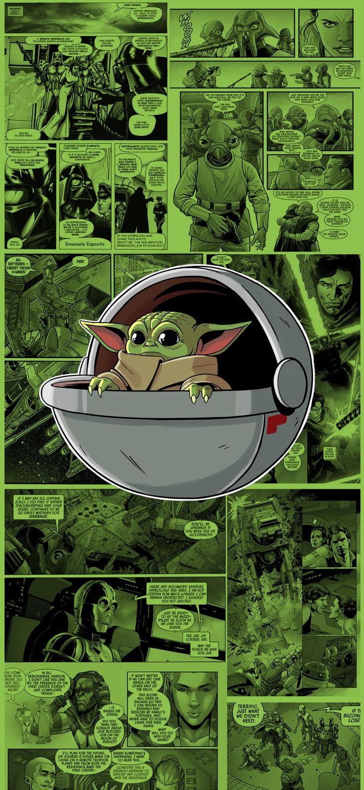 736x1595 Best Wallpaper for iPhone 11 Pro Max (YTECHB.com). Yoda wallpaper, Star wars background, Star wars image