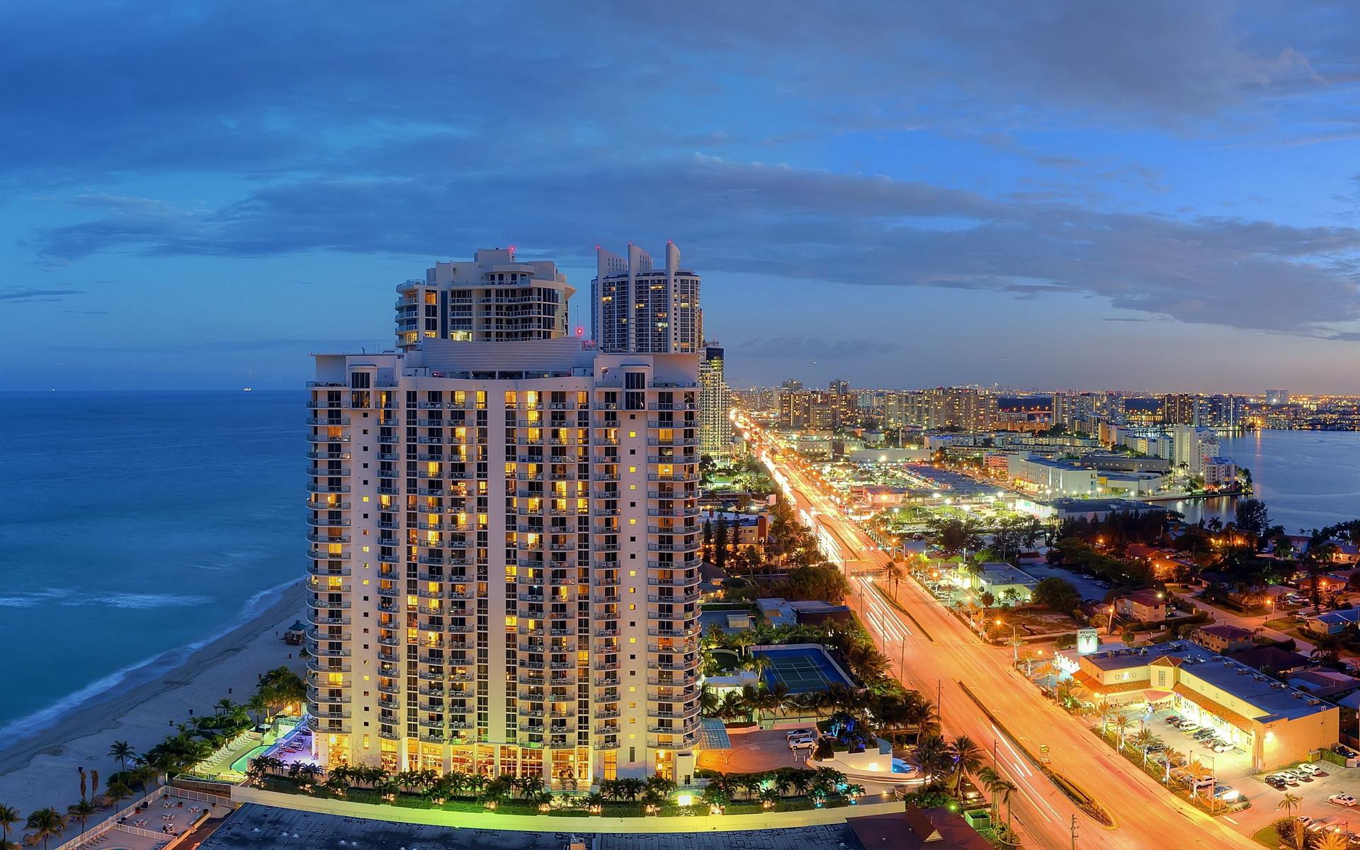 1920x1200 Sunny Isles Beach HD Wallpaper and Background