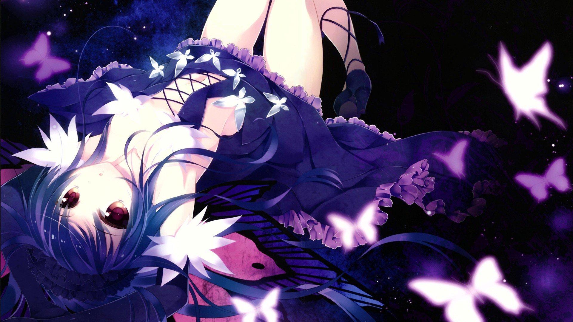 1920x1080 anime girls, Accel World, Kuroyukihime Wallpaper HD / Desktop and Mobile Background