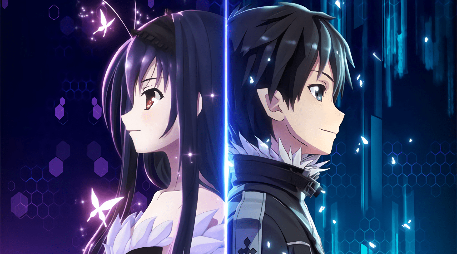1920x1068 1920x1440 Kuroyukihime (Accel World) desktop background Gallery HD Wallpaper