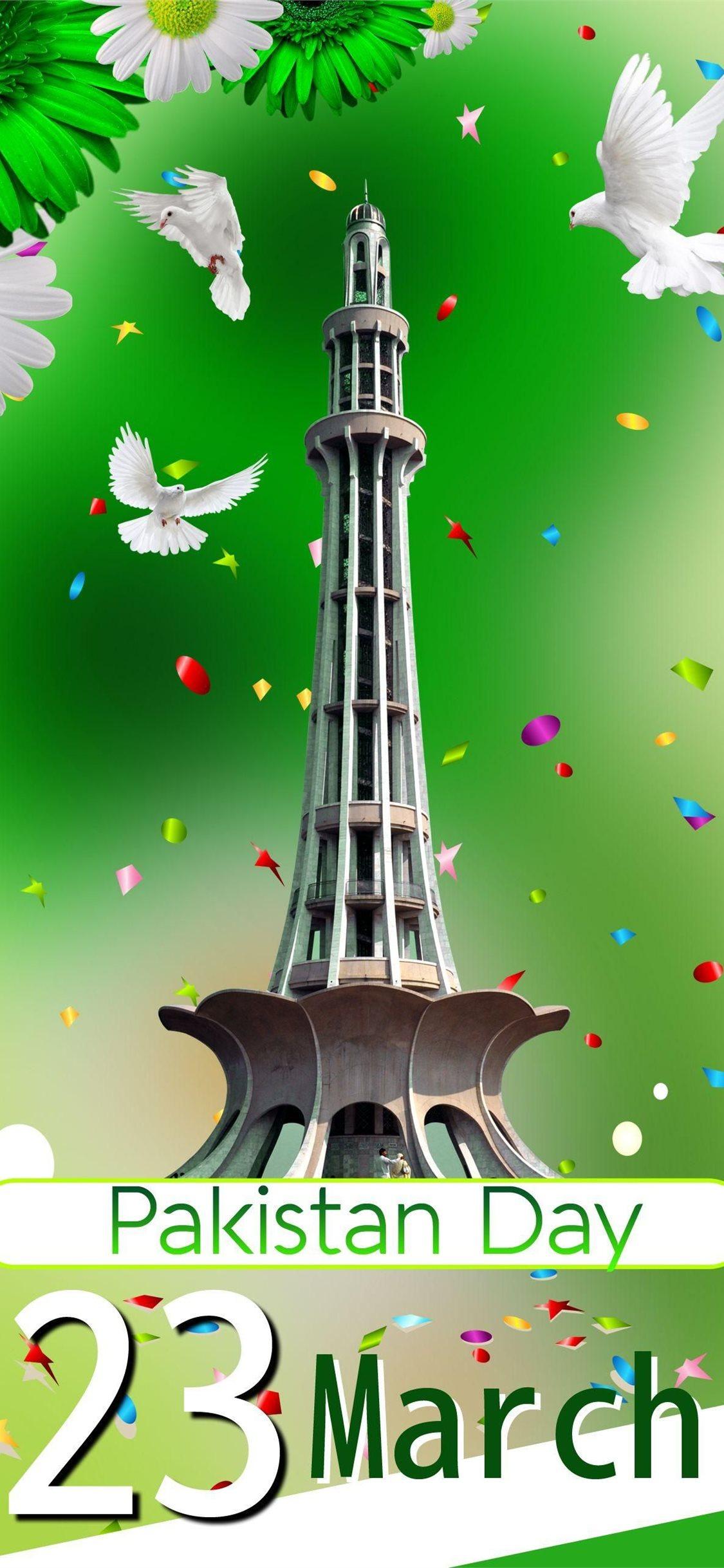 1125x2436 Best Pakistan flag iPhone HD Wallpaper