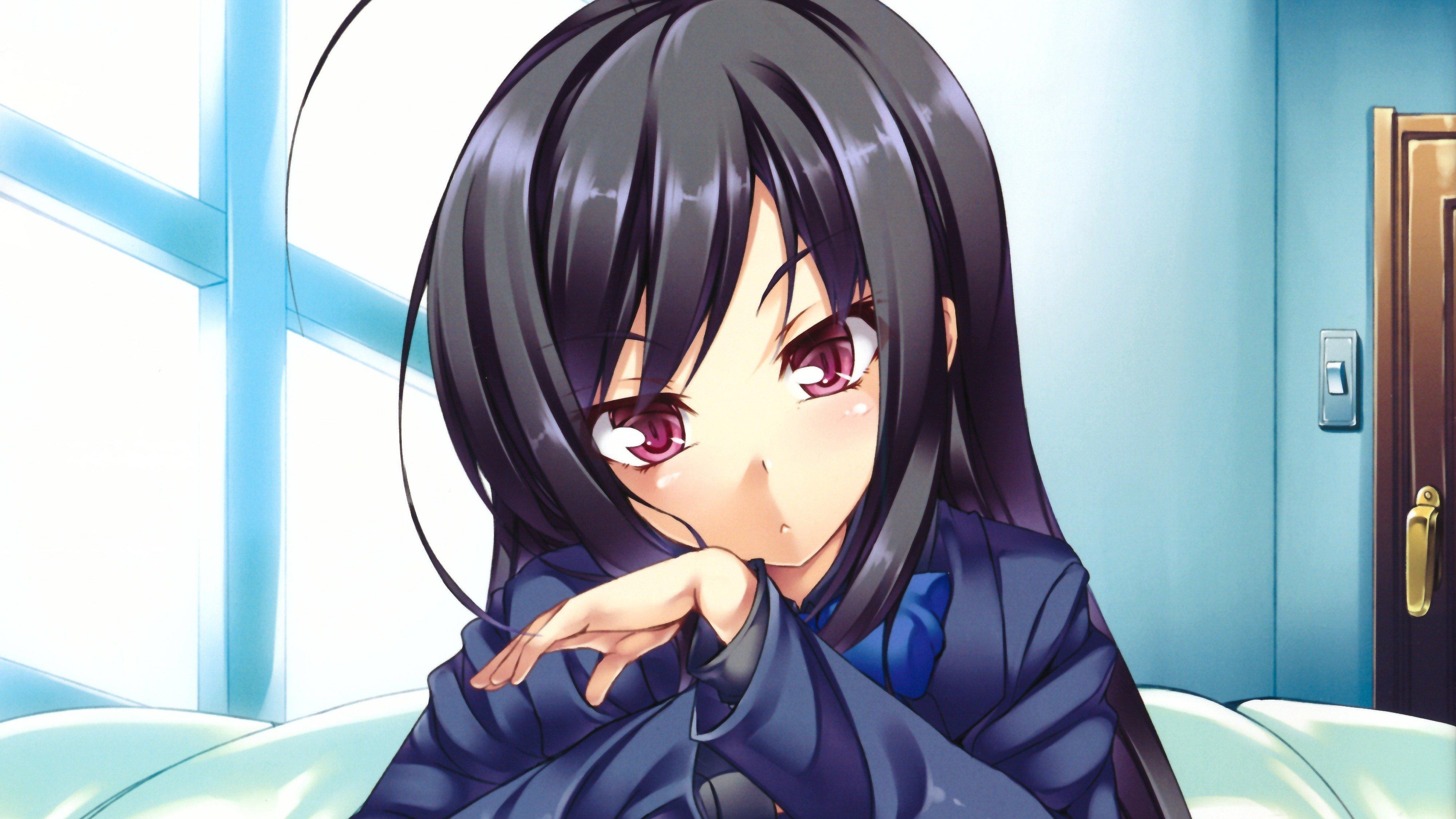 4000x2250 anime, Anime girls, Kuroyukihime, Accel World HD Wallpaper / Desktop and Mobile Image & Photo