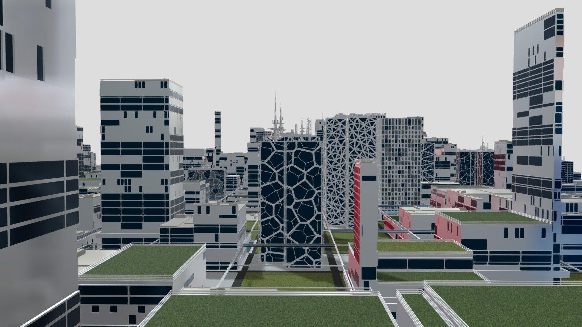 1920x1080 Future City A 7 Royalty Free 3D model by Giimann [6009e51]
