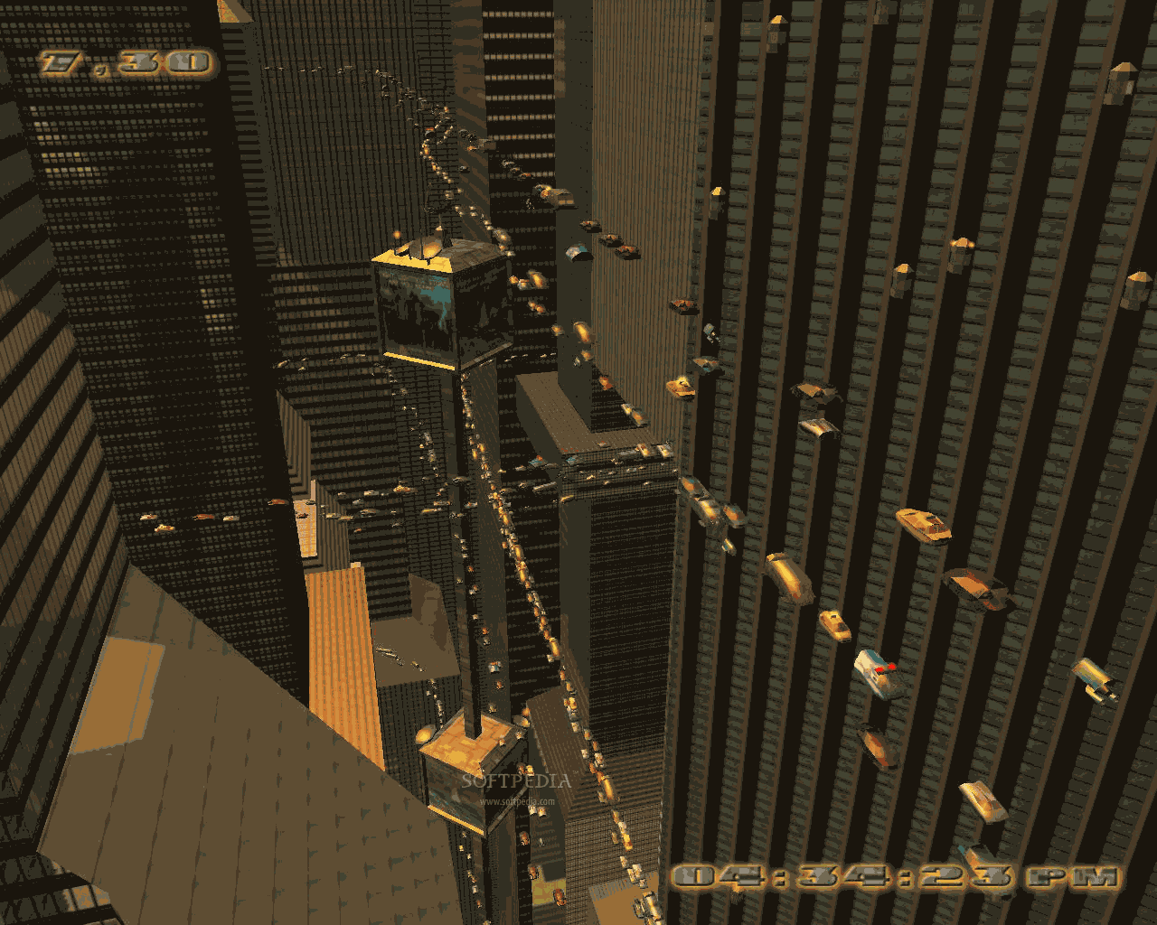 1280x1024 Download Future City 3D Screensaver 1.0