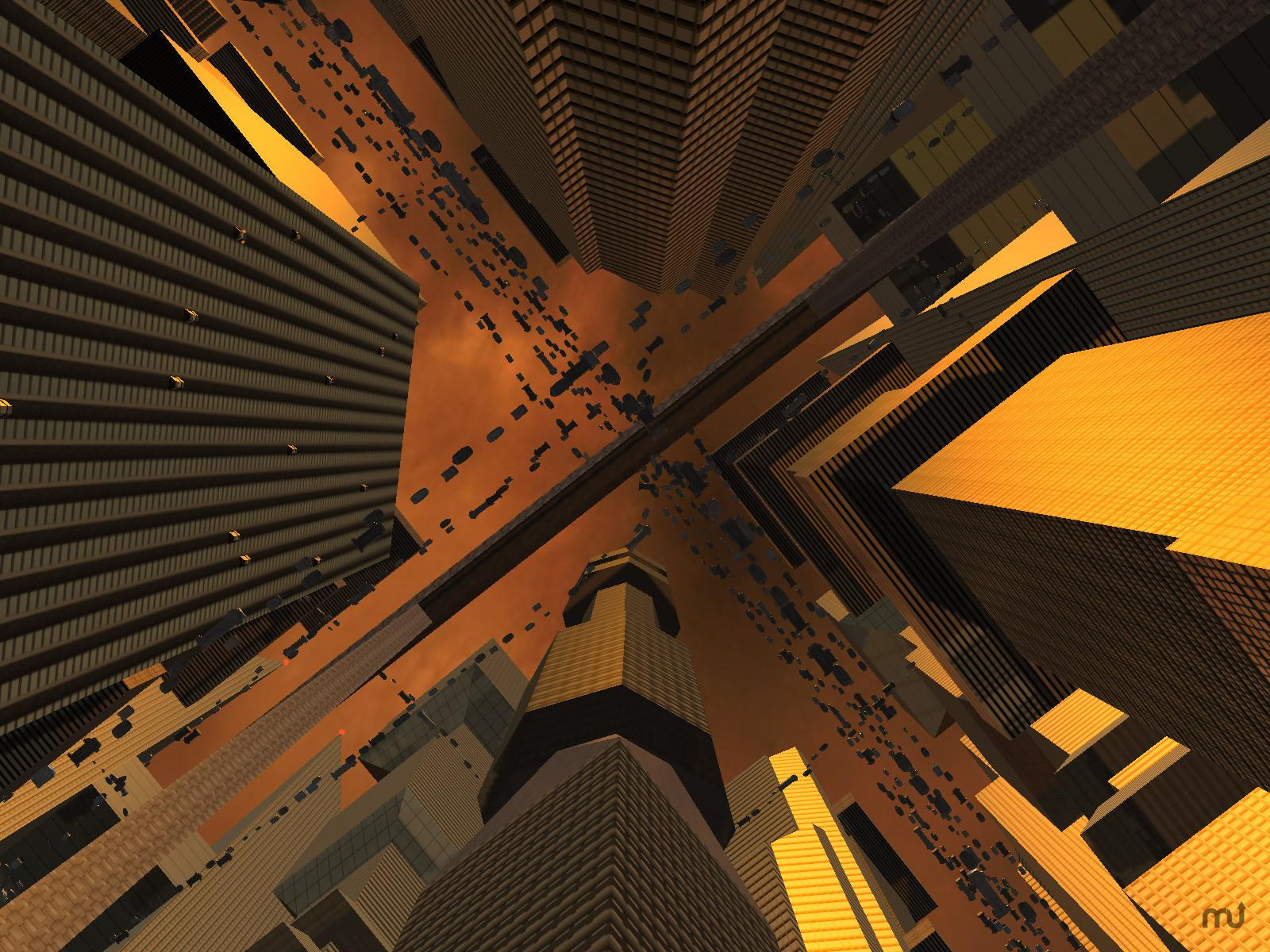 1600x1200 Download Future City 3D Screensaver for Mac