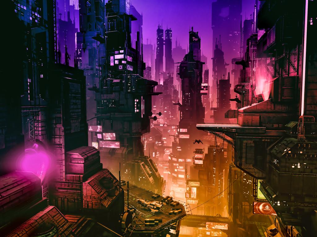 1024x768 Futuristic City 4k 1024x768 Resolution HD 4k Wallpaper, Image, Background, Photo and Picture
