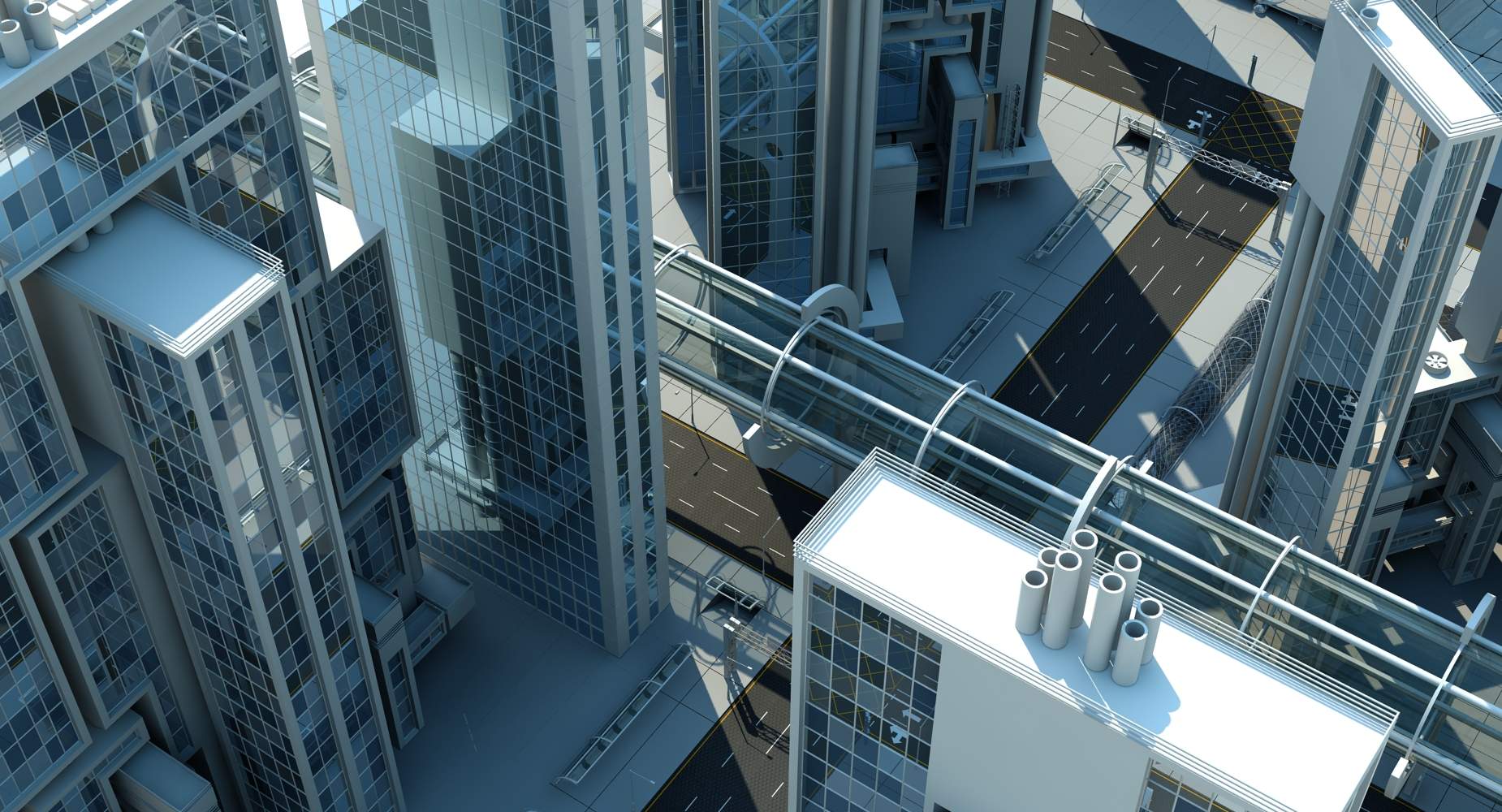 1850x1000 HD Future City