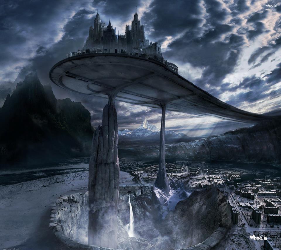 960x854 Future City HD Wallpaper