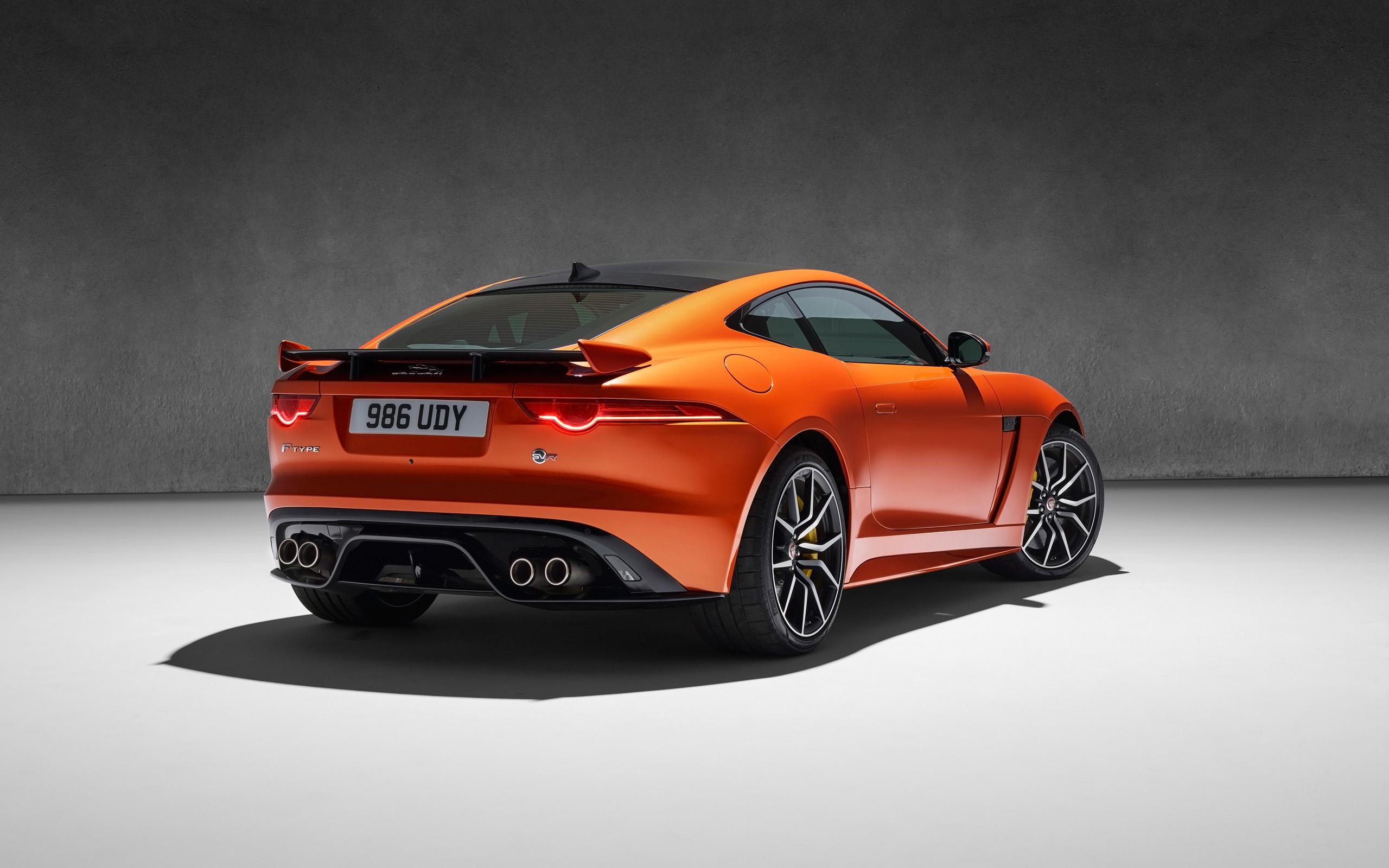 2560x1600 Jaguar F Type SVR Coupe Rear Wallpaper. HD Car Wallpaper
