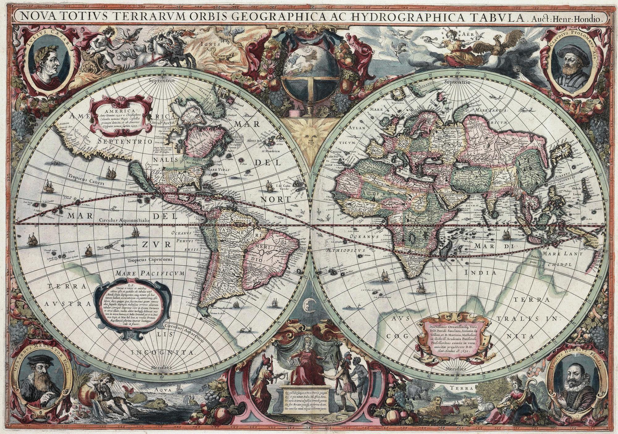 2000x1405 Ancient world map Image. Free Vectors, & PSD
