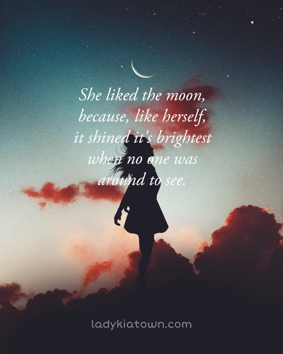 Moon Quotes Wallpapers - Top Free Moon Quotes Backgrounds - WallpaperAccess