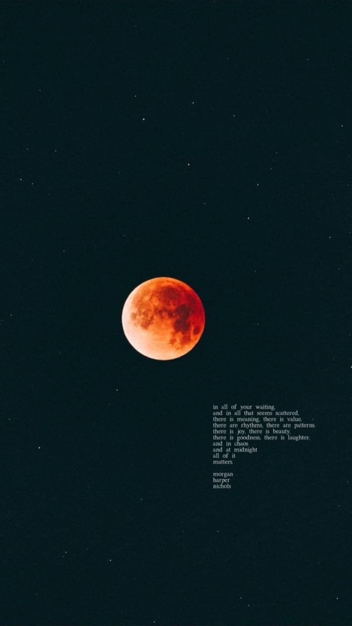 720x1280 Aesthetic Moon Wallpaper