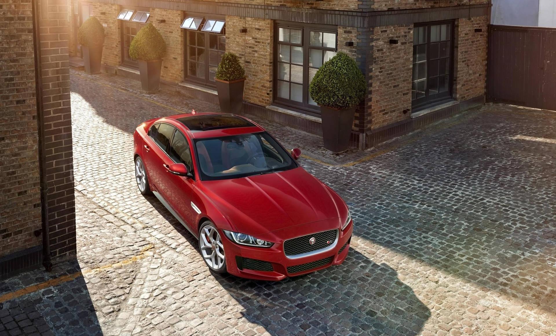 1920x1160 Download Top Right View Red Jaguar Car Wallpaper