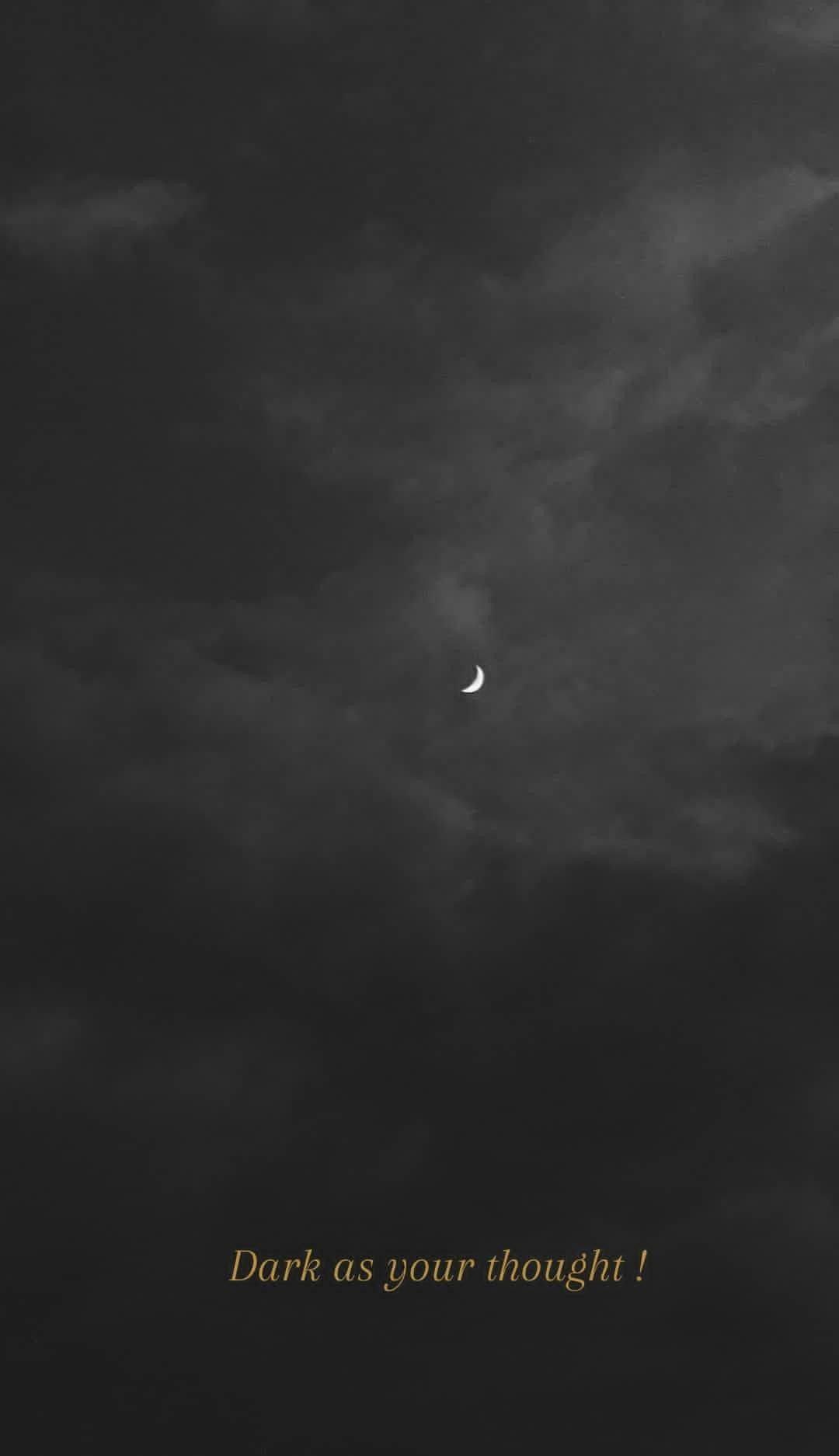 1080x1874 Download Moon Quotes Minimal Wallpaper